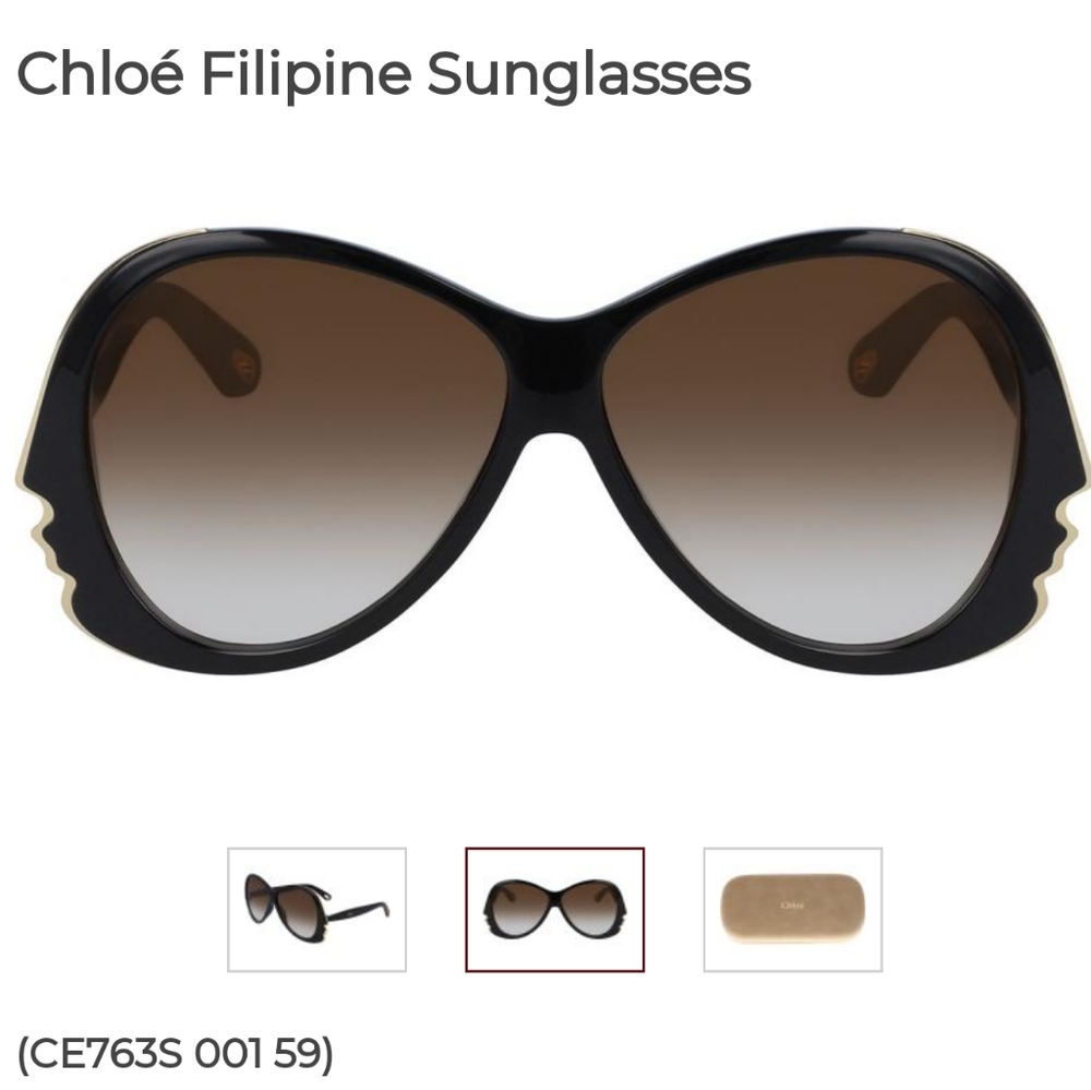Chloé Filipine Sunglasses CE763S 001 59